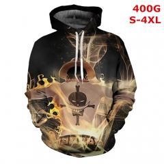 One Piece Cosplay Japanese Cartoon 3D Color Printing Anime Hoodie