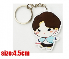 Korean Star Got 7 Cartoon Yugyeom Pendant Acrylic Anime Keychain