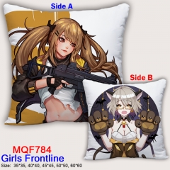 Girls Frontline Cool Style Fashion Comfortable Two Sides Square Anime Pillow 45*45CM