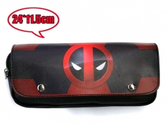 Marvel Deadpool Movie PU Leather Anme Fancy Students Pencil Bag