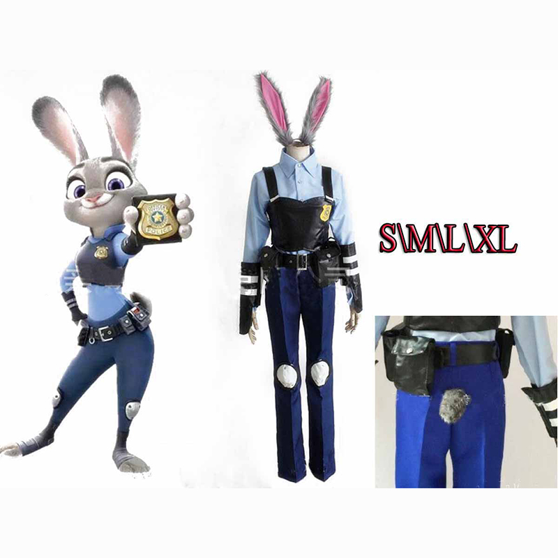 Zootopia Movie Judy Cartoon Cosplay Wholesale Anime Costume,Anime Costume