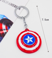 Captain America Anime Keychain