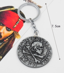 Pirates of the Caribbean Anime Keychain