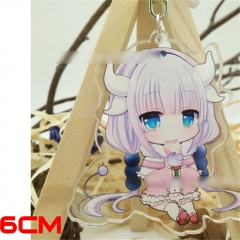 Kobayashi San Chi No Maid Acrylic Cartoon Cute Keychain