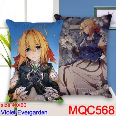 Violet Evergarden Two Sides Print Long Style Soft Pillow Wholesale Comfortable Good Quality Anime Pillow 40*60CM