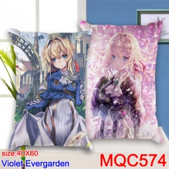 Violet Evergarden Two Sides Print Long Style Soft Pillow Wholesale Comfortable Good Quality Anime Pillow 40*60CM