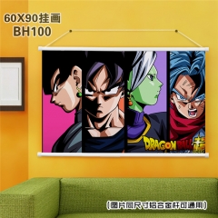 Dragon Ball Z Cartoon Painting Anime Poster Fancy Wall Scrolls