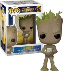 Avengers: Infinity War Funko POP 297# Groot Model Toy Anime Figure