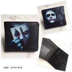 Suicide Squad Cosplay Cartoon Frosted Coin Purse Anime Folding Wallet