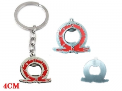 God Of War Game Bottle Opener Alloy Keychain