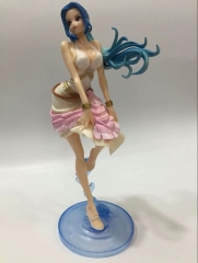 23CM One Piece Nefeltari Vivi Cartoon Toys Statue Anime PVC Figure (Opp Bag/No Box)