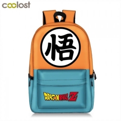 Dragon Ball Z Backpack Teenage Large Travel Bags Students Backpack Bag