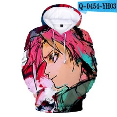 Naruto Cosplay 3D Loose Hoodies Winter Long Sleeves Hoded Digital Print Sweatshirt