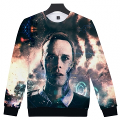 Popular Detroit Become Human 3D Hoodies Digital Print Pullover Sweatshirts