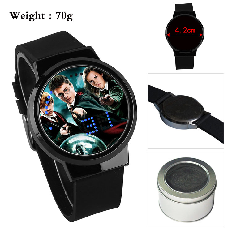 Harry potter watch. Смарт часы с Гарри Поттером. Часы аниме наручные. Часы Touch Screen. Часы на экран.