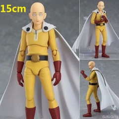 Figma 310# One Punch Man Saitama Figma Cartoon Model Toy Statue Collection Anime PVC Figures 15cm