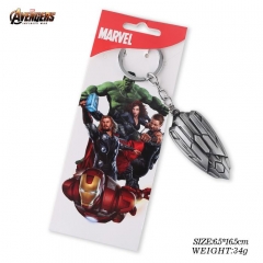 Avengers: Infinity War Cosplay Movie Shield Cartoon Anime Keychain Alloy Key Chains