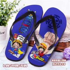 One Piece Cartoon Slipper Japanese Soft Rubber Flip-Flops