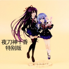 Date A Live Cartoon Figure Model Anime Standing Plates Decoration Acrylic Figure