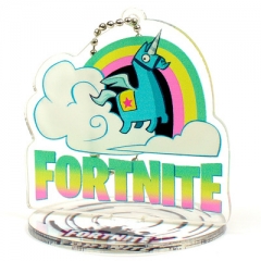 Fortnite Game Q Version Fashion Two Sides Key Ring Cosplay Cartoon Acrylic Anime Keychain