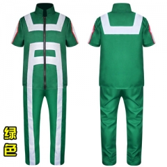 Boku no Hero Academia My Hero Academia Game Character Cosplay Costume Cotton Short Sleeves Anime Clothes