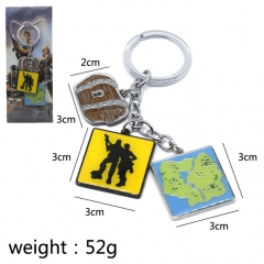 Fortnite Cosplay Game Model Pendant Anime Alloy Keychain