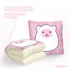 Kawaii Animal Sheep Soft Pillow Cartoon PP Cotton Blanket Stuffed Pillow