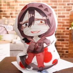 Angels of Death Zack Cartoon Bolster Soft Printed Anime Pillow 50cm