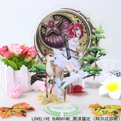 LoveLive!Sunshine!! Acrylic Figure Cute Plate Standing Holder