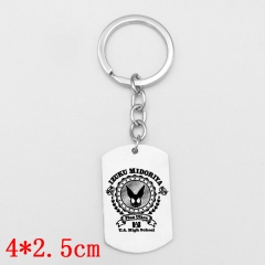 Boku no Hero Academia / My Hero Academia Cartoon Pendant Key Ring Stainless Steel Cosplay Anime Key Chain