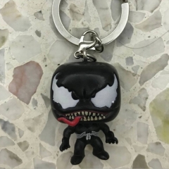 Funko POP Spider Man Venom Cartoon Model Toys Statue Anime PVC Figure Keychain