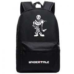 Undertale Cosplay High Quality Anime Backpack Bag Black Travel Bags