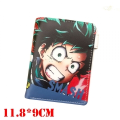 Boku no Hero Academia/My Hero Academia Anime Midoriya Izuku PU Leather Wallet