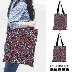 Pop Style Fashion Anime Colorful Shopping Bag Women Single Shoulder Bags