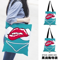 Pop Style Fashion Anime Colorful Shopping Bag Women Single Shoulder Bags