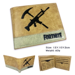 Fortnite Game Bifold Coin Purse Anime PU Leather Short Wallet