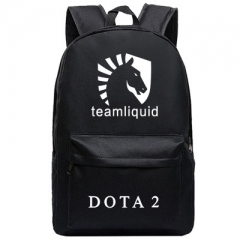 Game Dota2 Cosplay Anime Backpack Bag Black Travel Bags