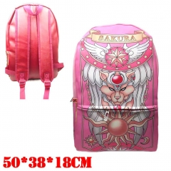 Card Captor Sakura Cartoon Cosplay School Bags High Capacity Anime Backpack Bag