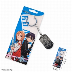 Sword Art Online | SAO Cosplay Cartoon Pendant Stainless Steel Anime Keychain