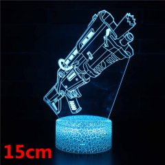 Fortnite Game 3D LED Nightlight Seven Colors Change Touch Anime Acrylic Standing Plates