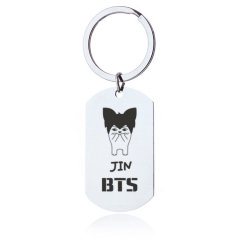 K-POP BTS Bulletproof Boy Scouts Alloy Keychain Decoration Pendant