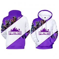 For Adult Children Fortnite Cosplay Game 3D Print Casual Hooded Anime Hoodie