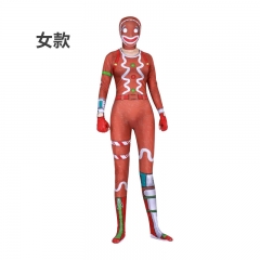 For Women Men Fortnite Game Cosplay For Party Colorful Tight Anime Costume