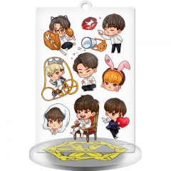 Star Group EXO Kawaii Acrylic Keychain Fancy Plate Standing