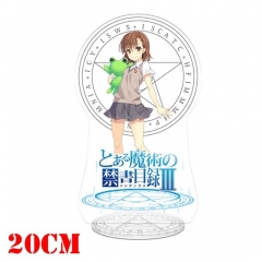 To_Aru_Majutsu_no_Index Anime Misaka Mikoto Acrylic Standing Decoration