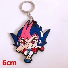 Yu-Gi-Oh! Anime Yuma Tsukumo Cartoon Soft PVC Keychain