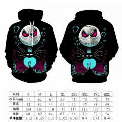 New Arrival The Nightmare Before Christmas 3D Print Movie Cosplay Hooded Hoodie Fashion Anime Thick Warm Hoodies