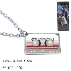 Guardians of the Galaxy Movie Cartoon Cosplay Decoration Alloy Pendant Anime Necklace