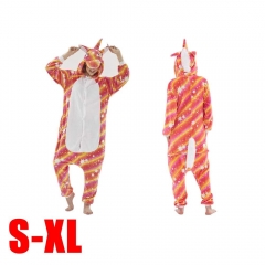 Anime Unicorn Kigurumi Cosplay Costume Plush Couple Pajamas