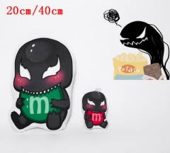 Venom Movie Plush Toy Stuffed Doll Cushion Two Sides Comfortable Pillow